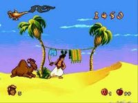 Disney s Aladdin sur Sega Megadrive